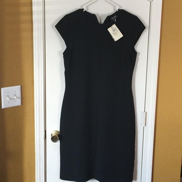 Giorgio Armani Dresses & Skirts - Giorgio Armani cap-sleeve formal rayon-blend dress